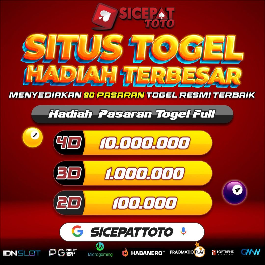 SICEPATTOTO: Bandar Togel Teraman & Togel Resmi Terpercaya di Indonesia